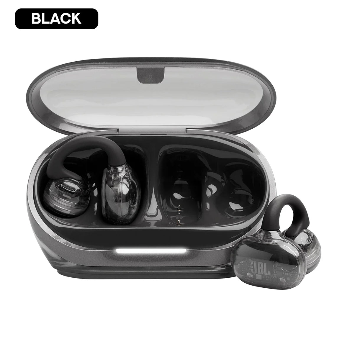 JBL Soundgear Clips Open-ear Headphones Earbuds with Enhanced Bass