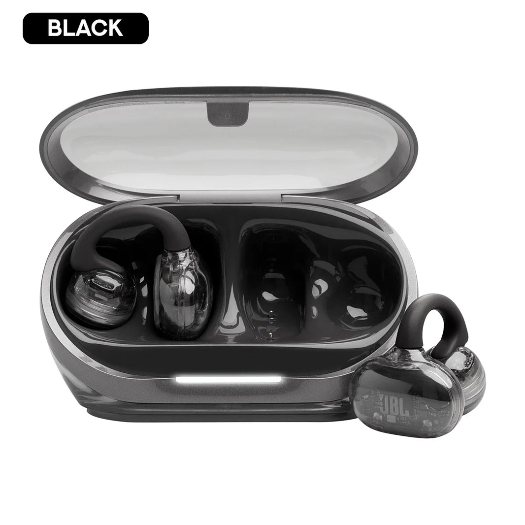 JBL Soundgear Clips Open-ear Headphones Earbuds with Enhanced Bass