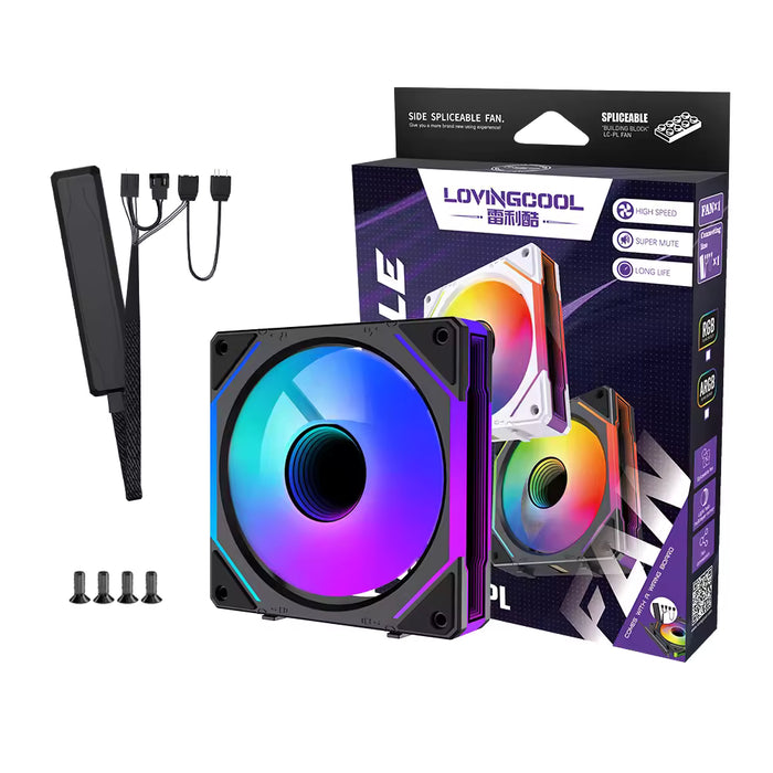 Lovingcool PL-1200 Mirror 3in1 120mm ARGB Cooling Fan