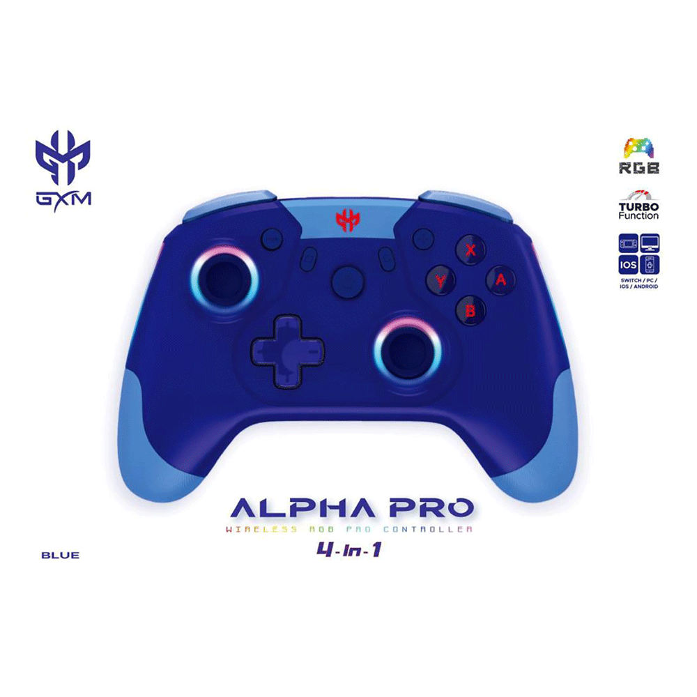 GXM Alpha 4in1 Pro Controller For Android/IOS/Switch/PC
