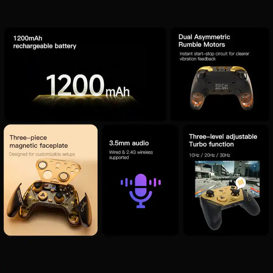 Gamesir G7 Pro 8k Wireless PC Controller (Champion Edition)