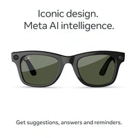Ray-Ban Meta Wayfarer Gen 2 Shiny Black G-15 Green Lenses