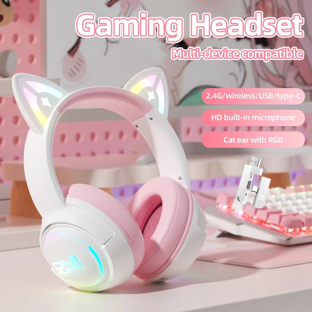 Onikuma GT838 Tri-Mode Wireless Gaming Headset