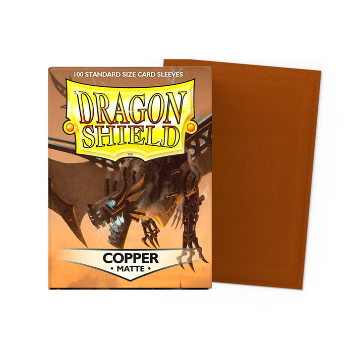 Dragon Shield Matte Sleeves 100CT (Copper)