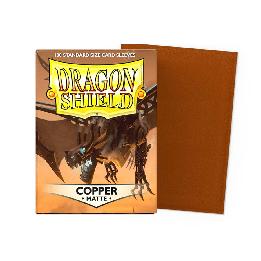 Dragon Shield Matte Sleeves 100CT (Copper)