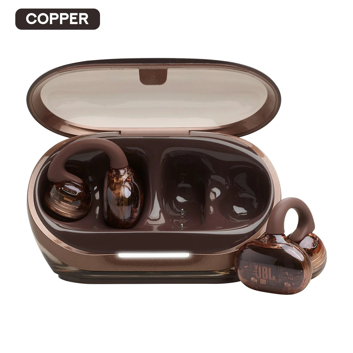 JBL Soundgear Clips Open-ear Headphones Earbuds with Enhanced Bass