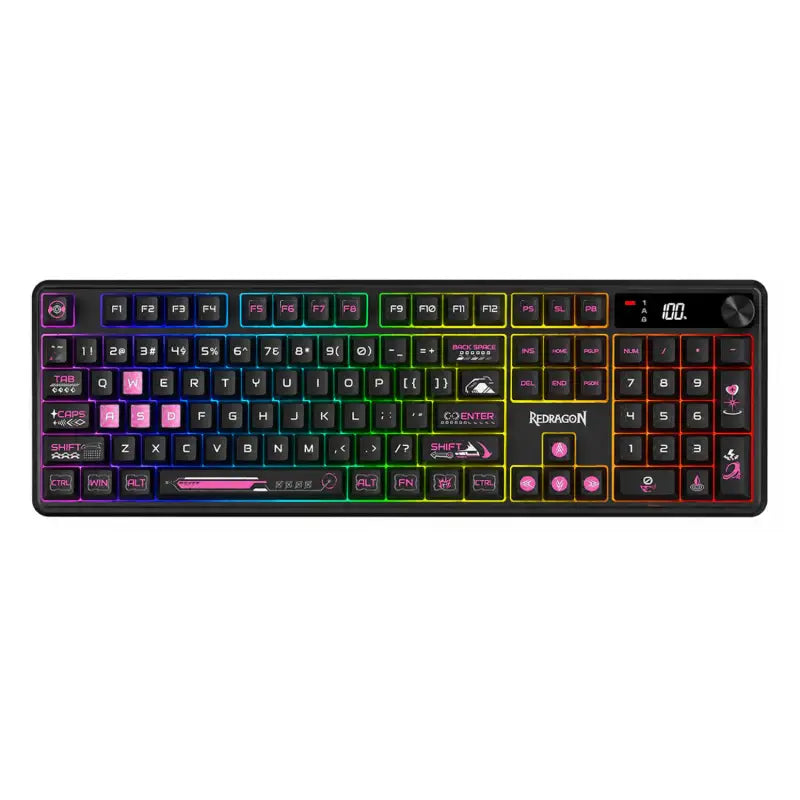 Redragon RM104 Pro Volcano Black+Pink (K526BP-PRO)
