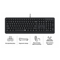 Redragon Office Keyboard Black (BK-7092)