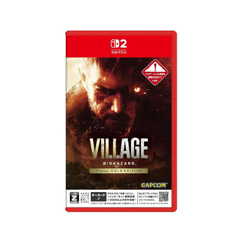 Nintendo Switch 2 Resident Evil Village Z Version Gold Edition (JPN)