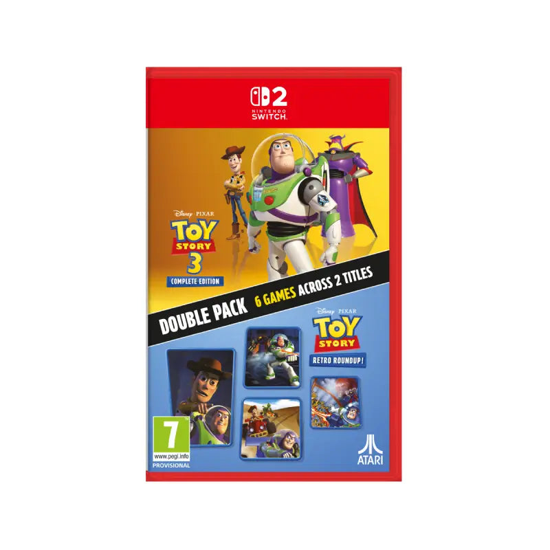 [PRE-ORDER] Nintendo Switch 2 Toy Story: Retro Roundup! + Toy Story 3 Complete Edition Double Pack (EUR)