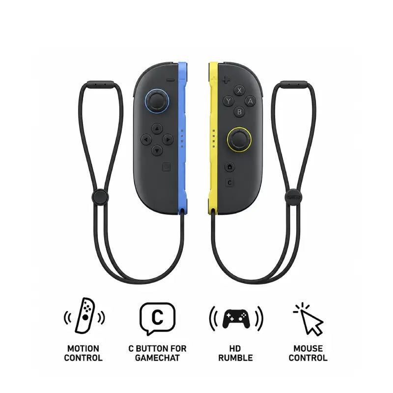 Nintendo Switch 2 Joycon (Light Blue / Light Yellow)