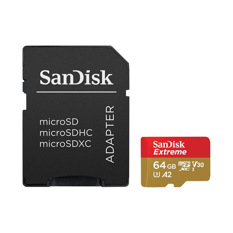 SanDisk Extreme SDSQXAH MicroSDXC UHS-I Card