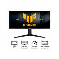ASUS TUF Gaming Series 5 VG34WQML5A 34" WQHD (3440x1440) 250Hz 0.5ms Ultra Wide Curved Gaming Monitor