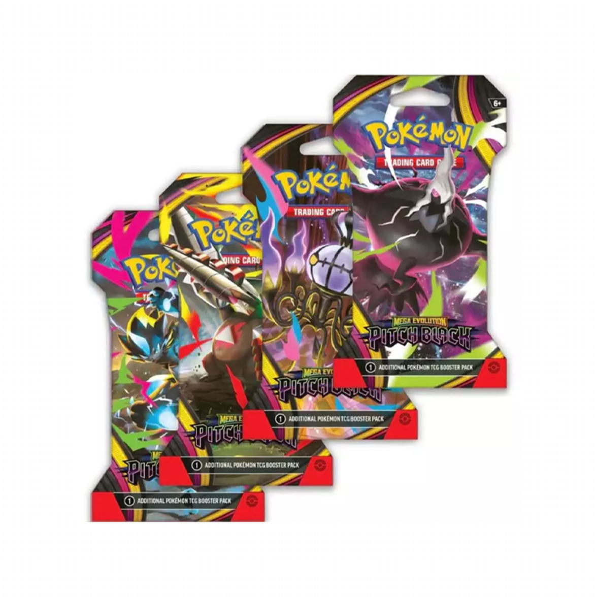 Pokemon TCG: Pitch Black (ME-05) Sleeved Booster (ENG)