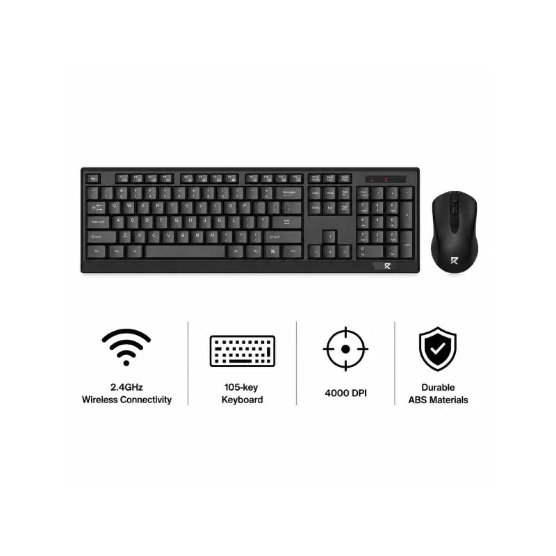 Redragon 2-in-1 Office Combo Black (BS-8343A)