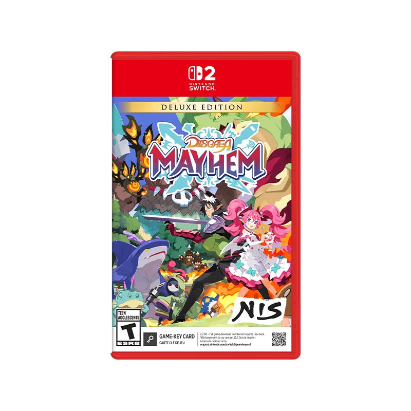 [PRE-ORDER] Nintendo Switch 2 Disgaea Mayhem Deluxe Edition (Game-Key Card) (US)