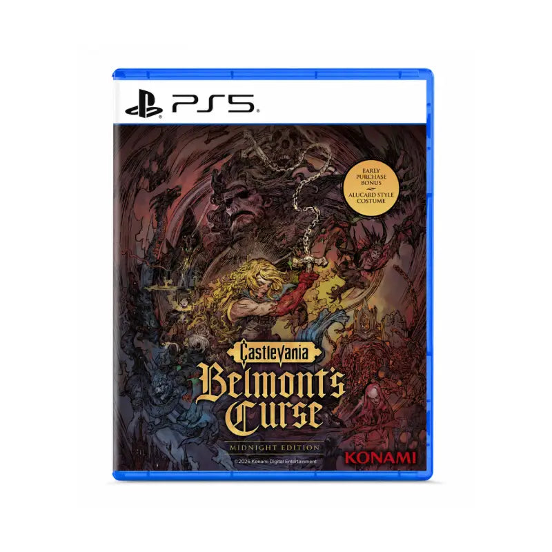 [PRE-ORDER] PlayStation 5 Castlevania: Belmont's Curse Midnight Edition (ASI)