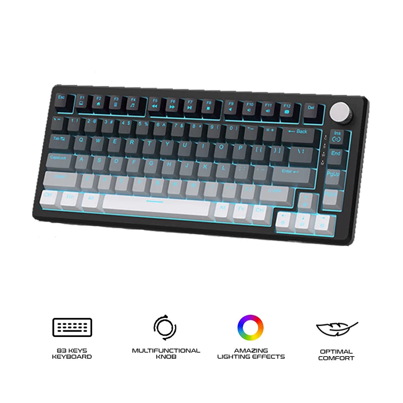 Magegee MK-Star75 83-key 75% layout Wired Mechanical Keyboard