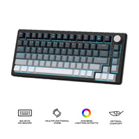 Magegee MK-Star75 83-key 75% layout Wired Mechanical Keyboard