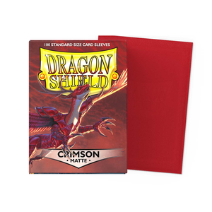 Dragon Shield Matte Sleeves 100CT (Crimson)