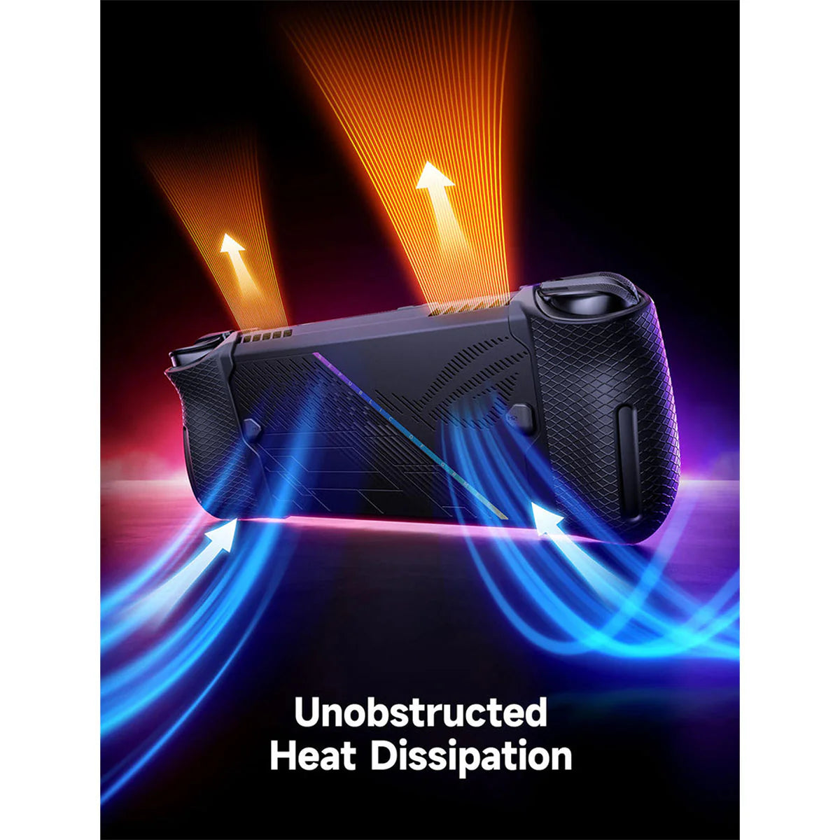 JSAUX Silicone Grip for ROG XBox Ally X Black PC0113