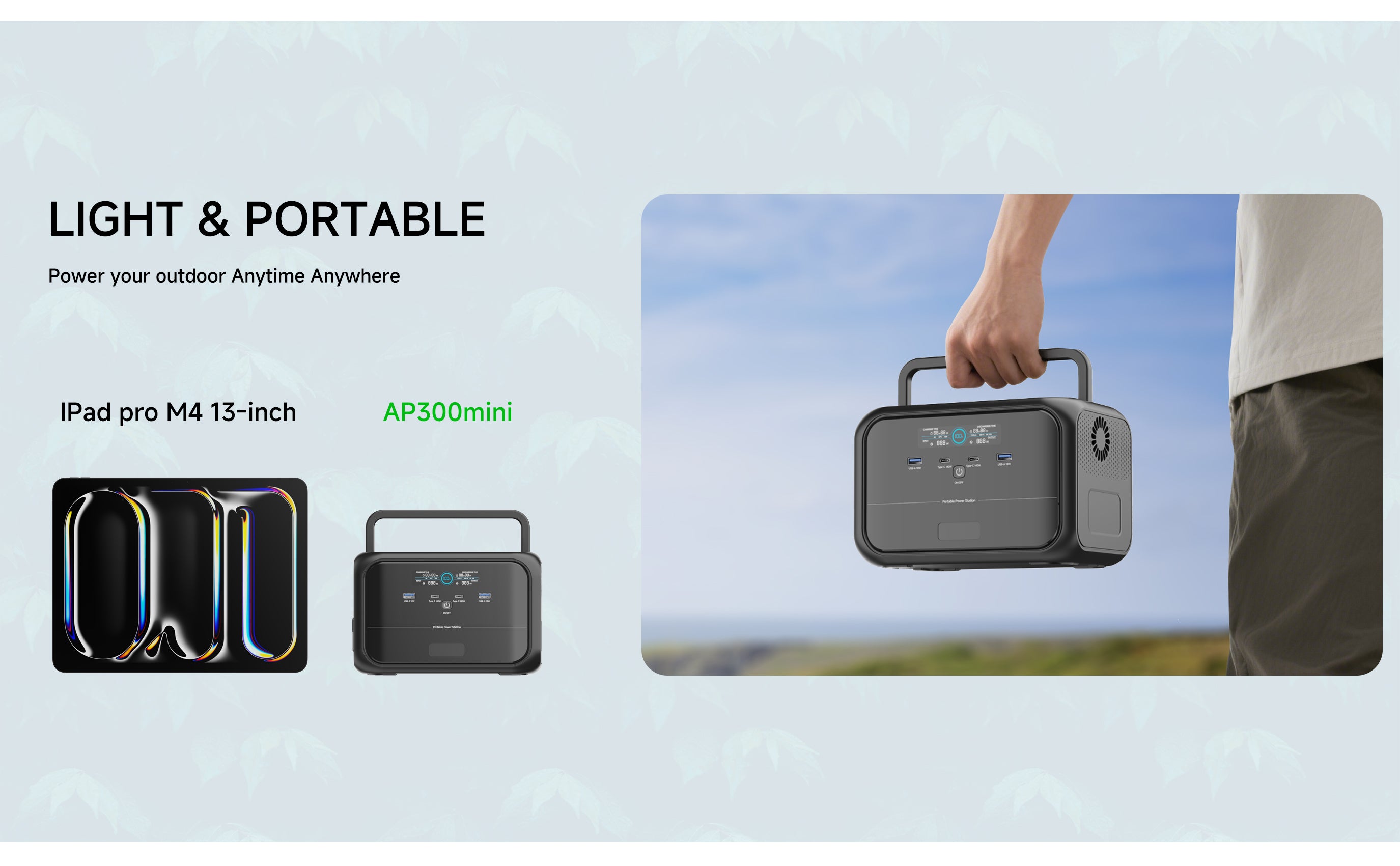 UAPOW AP300 Mini 300W Power Station