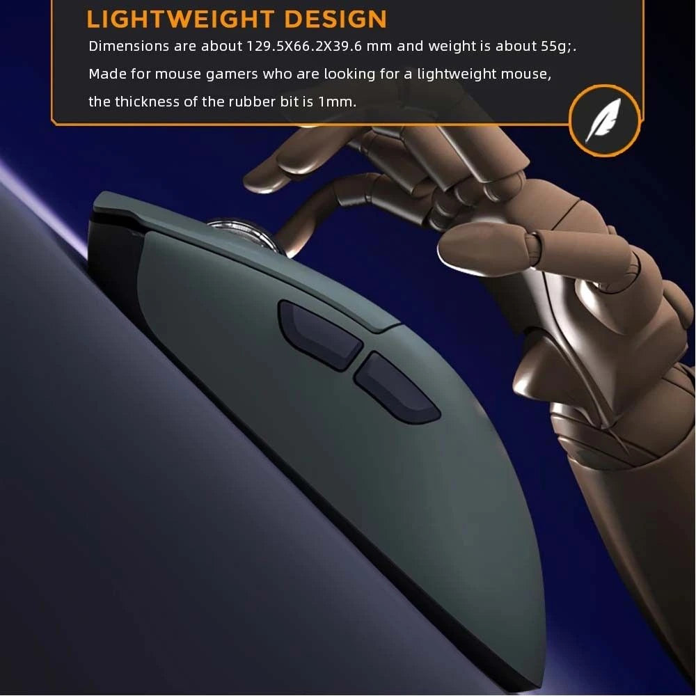 Darmoshark M3 Pro Kiran Ultra Light Tri-Mode Gaming Mouse