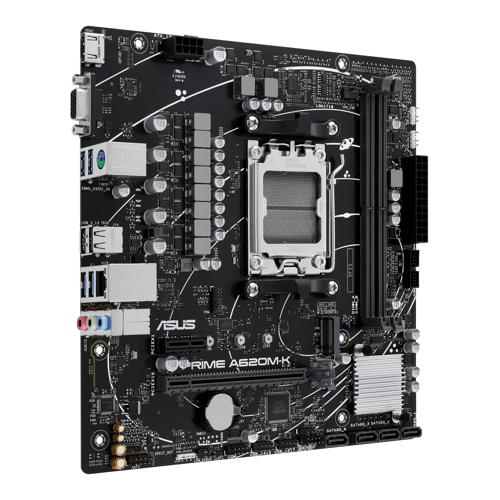 ASUS PRIME A620M-K CSM mATX Motherboard