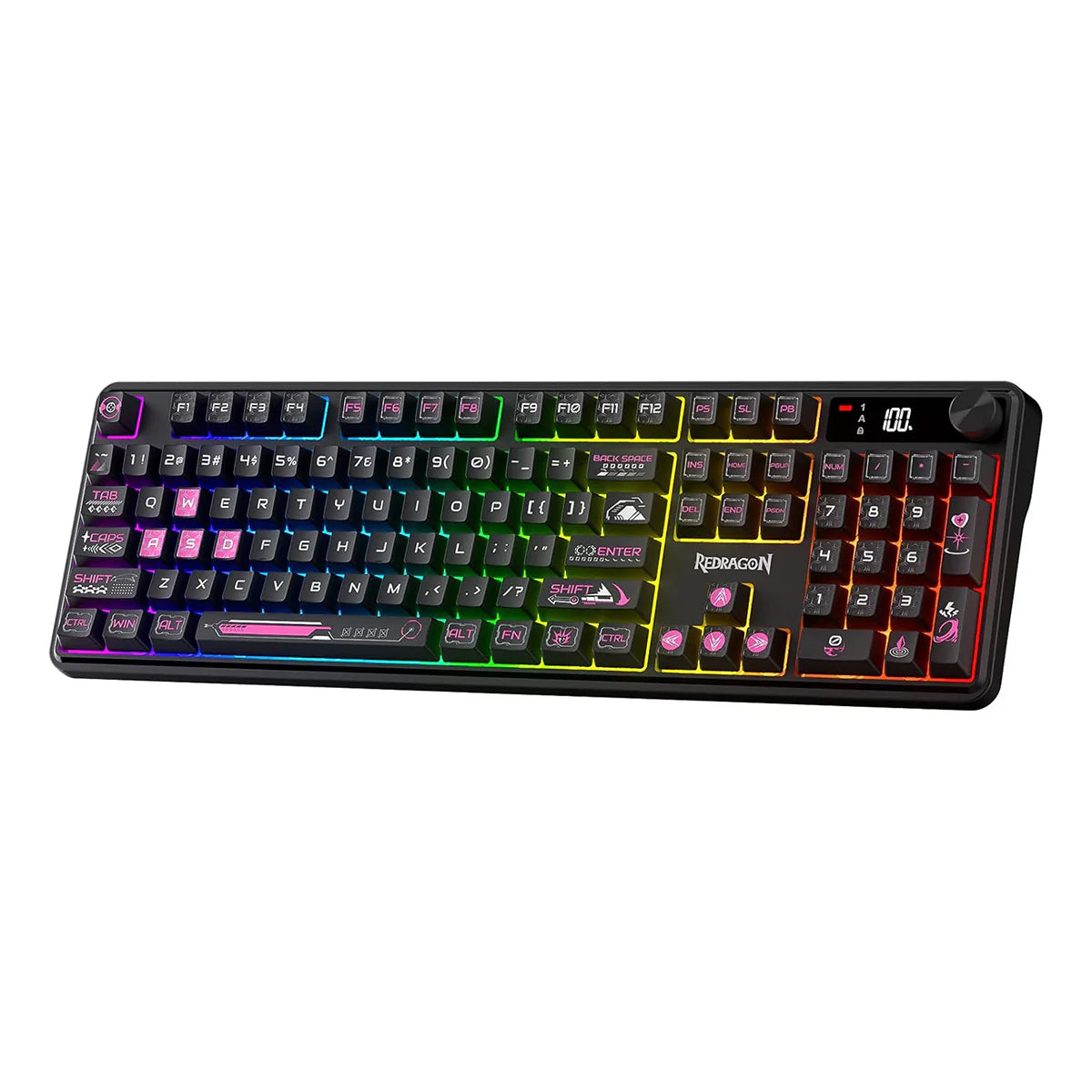 Redragon RM104 Pro Volcano Black+Pink (K526BP-PRO)