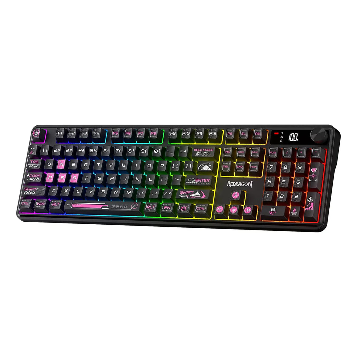 Redragon RM104 Pro Volcano Black+Pink (K526BP-PRO)