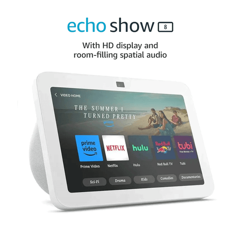 Amazon Echo Show 8 3rd Gen with Alexa (Glacier White)