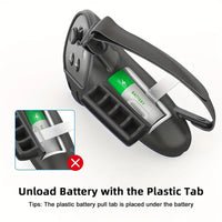 Transnovo VR Controller Grips for Meta Quest 3/3S RP3-B (Black/Grey)