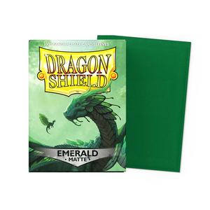 Dragon Shield Matte Sleeves 100CT (Emerald)