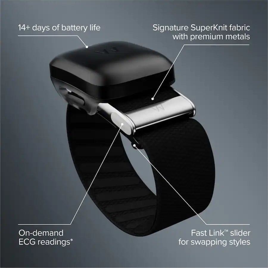 [PRE-ORDER] WHOOP LIFE MG with 12 Months Membership Obsidian/Titanium (2025) (US)