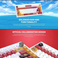 Fantech MK921 MAXFIT8 Tri-Mode Gaming Keyboard One Piece Edition Luffy