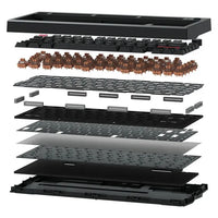 Fantech MK921 MAXFIT8 Tri-Mode Gaming Keyboard Black Brown Switch