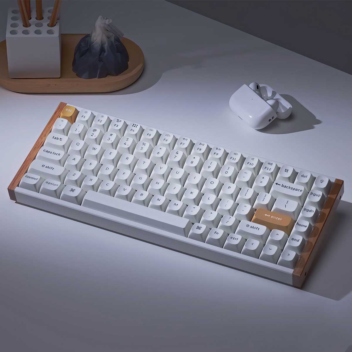 Keychron K2 HE Special Ed. 75% Wireless Magnetic Switch Keyboard (Gateron Double-Rail Magnetic Nebula Switch)