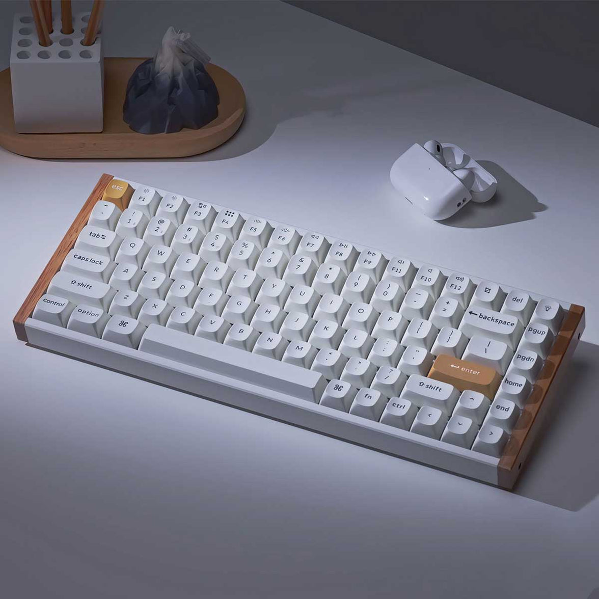 Keychron K2 HE Special Ed. 75% Wireless Magnetic Switch Keyboard (Gateron Double-Rail Magnetic Nebula Switch)