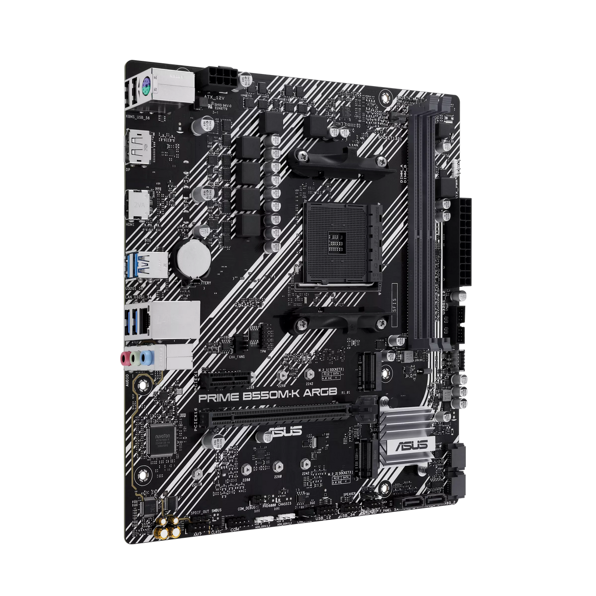 ASUS PRIME B550M-K ARGB AM4 Motherboard