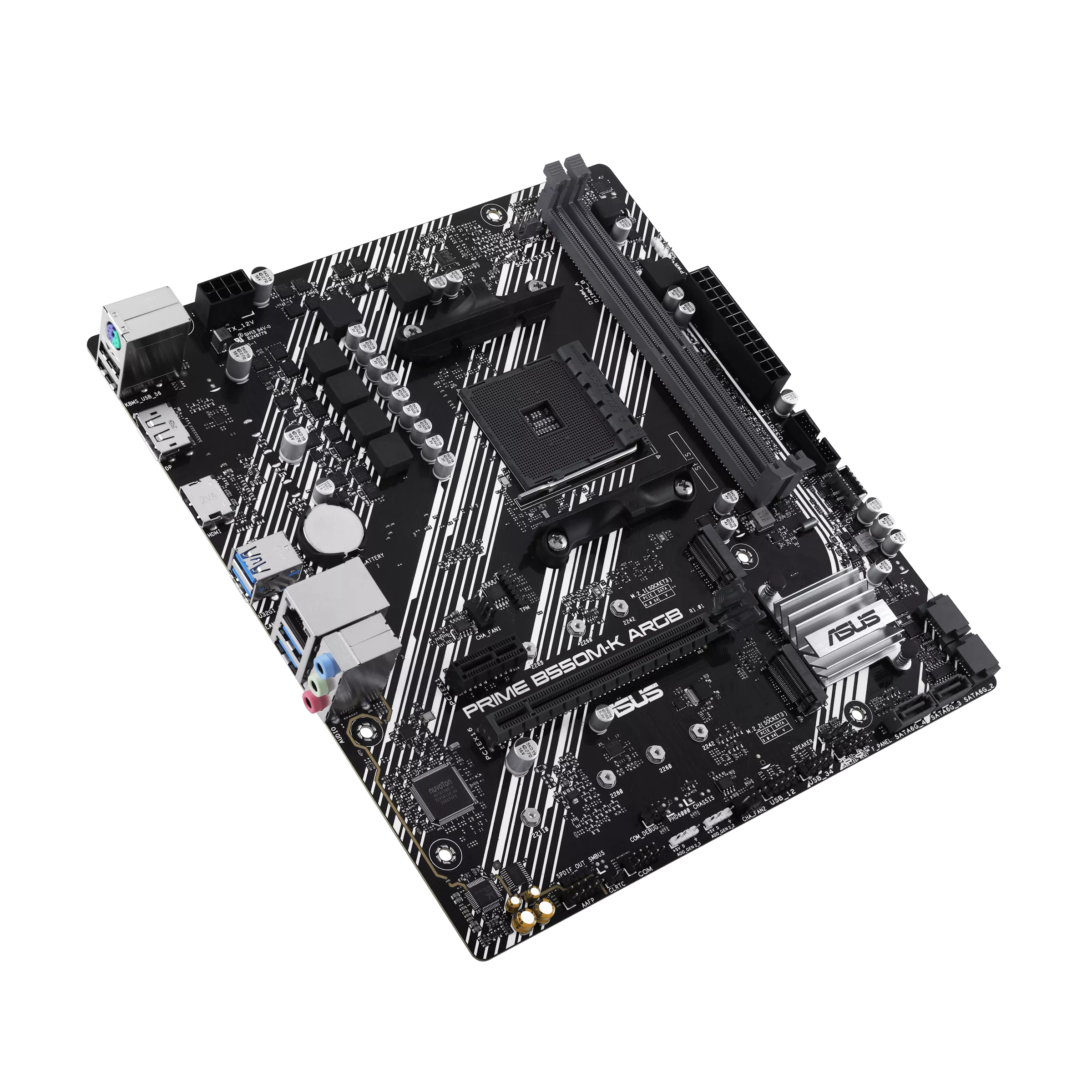 ASUS PRIME B550M-K ARGB AM4 Motherboard