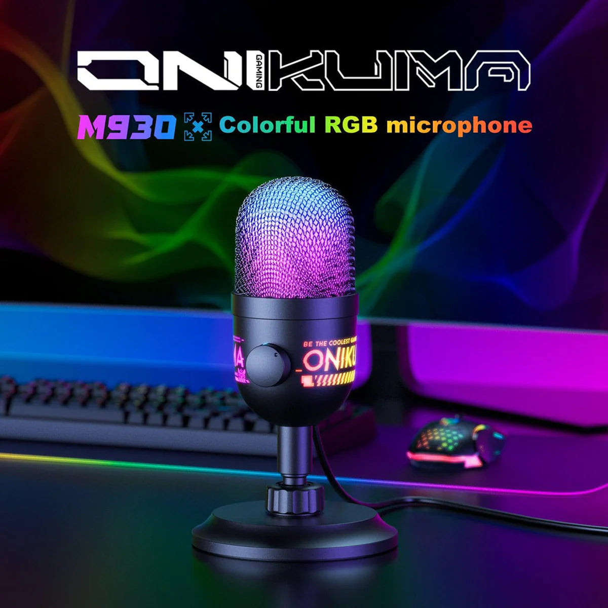 Onikuma M930 Microphone Black