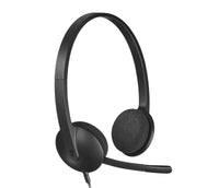 Logitech H340 USB Wired Headset Black