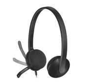 Logitech H340 USB Wired Headset Black