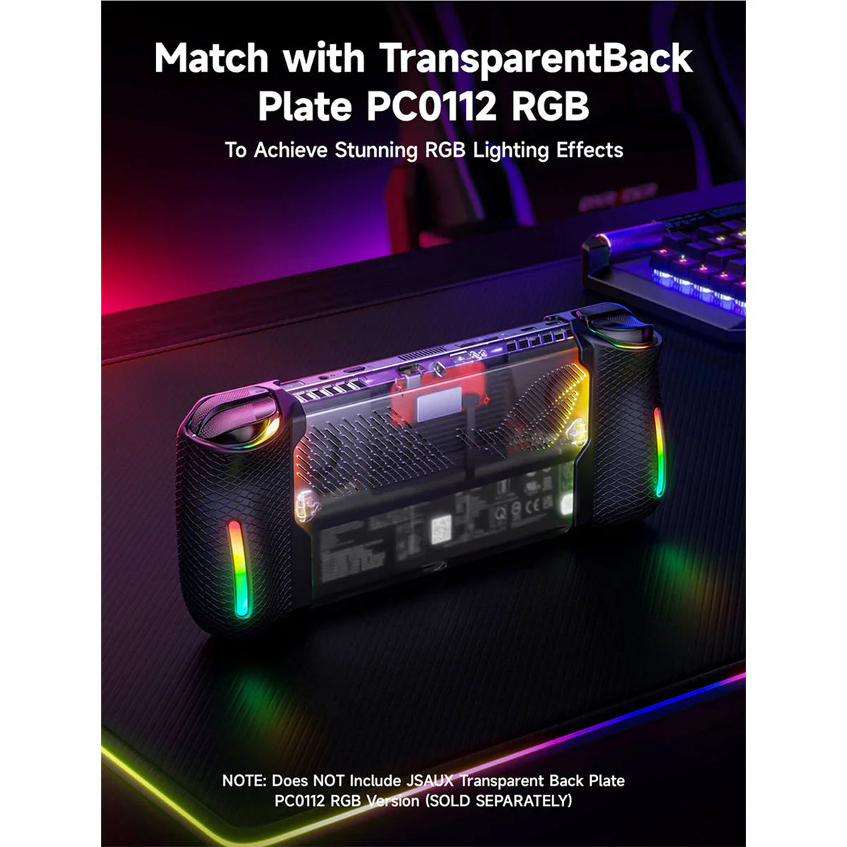 JSAUX Silicone Grip for ROG XBox Ally X Black PC0113