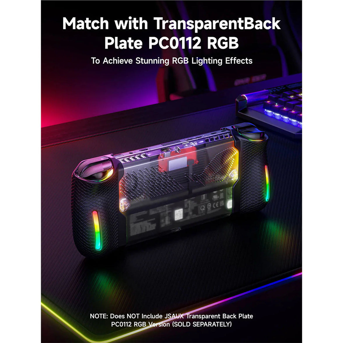 JSAUX Silicone Grip for ROG XBox Ally X Black PC0113