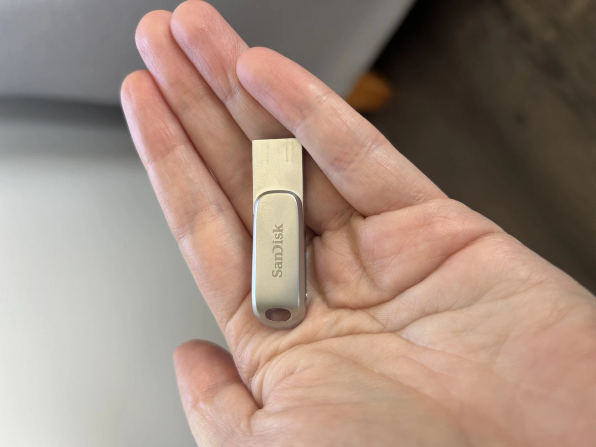 SanDisk Ultra SDDDC4 Dual Drive Luxe USB Type-C Silver