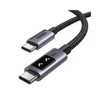 UGREEN USB Type C 2.0 Male To Type C 2.0 Male Robot 5A Data Cable 2M Black (L509/35512)