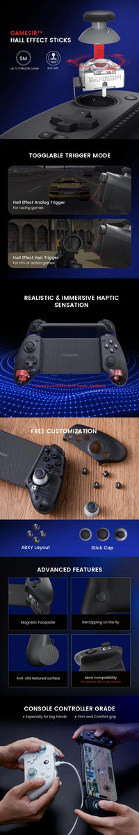 Gamesir G8+ Bluetooth Mobile Gaming Controller