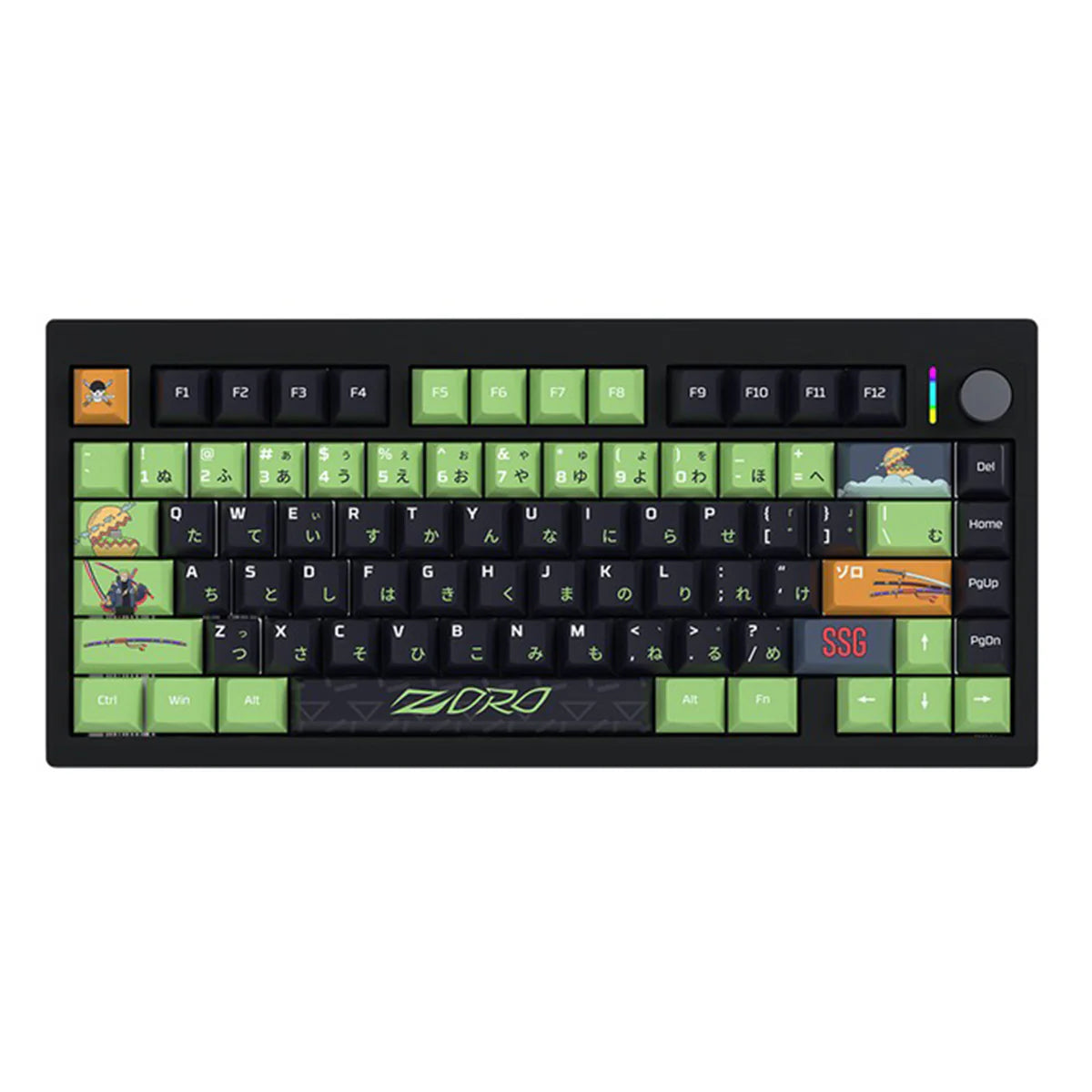 Fantech MK921 MAXFIT8 Tri-Mode Gaming Keyboard One Piece Edition Zoro