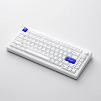 Akko MOD 007B PC Blue White Multi-Modes Hot-Swappable Mechanical Keyboard (Akko V3 Piano Pro Switch)